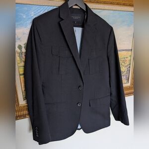 Banana Republic Navy Pocket Jacket 38R